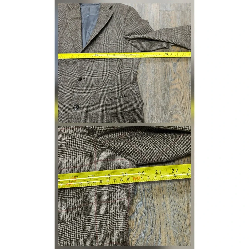 Burberry London Mens Wool Sport Coat Blazer Japan Sanyo Shokai M‎ Vintage LUXE